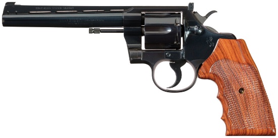 Colt Official Police Heavy Barrel King Super Target Revolver
