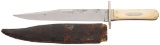 Civil War Attributed Wostenholm & Son I*XL Bowie Knife
