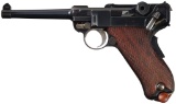DWM 1900/1902 G.P.K. Trials Overrun Luger Semi-Automatic Pistol