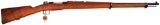 Antique Chilean Contract Loewe M1895 Rifle with Book and Letter
