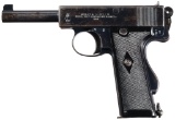 Webley & Scott Model 1913 Mark IN Navy Semi-Automatic Pistol