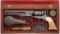 Cased Factory Engraved Colt Model 1861 Navy with Carved Grip