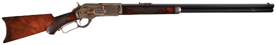 Winchester Deluxe Model 1876 Lever Action Rifle