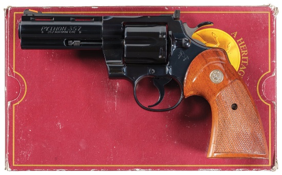 Colt Python Double Action Revolver with Original Box | Guns & Military ...