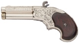 Factory Engraved Remington-Rider Magazine Pistol