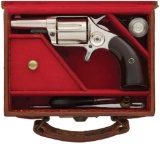 Colt London Retailer Cased Etched Panel New House Model Revolver