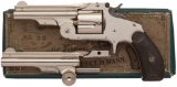 Smith & Wesson .38 Single Action Baby Russian Revolver with Box
