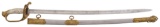Captain Byington's Presentation Horstmann 1850 Officer's Sword