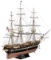 Handmade Scale Model of the USS Constitution by Joseph Mintjal