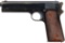 Early Production Colt Model 1905 Military Semi-Automatic Pistol