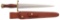 Randall Model 13 Arkansas Toothpick Knife with Sheath
