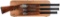 Risack Engraved Browning Diana Superposed Shotgun 3 Barrel Set