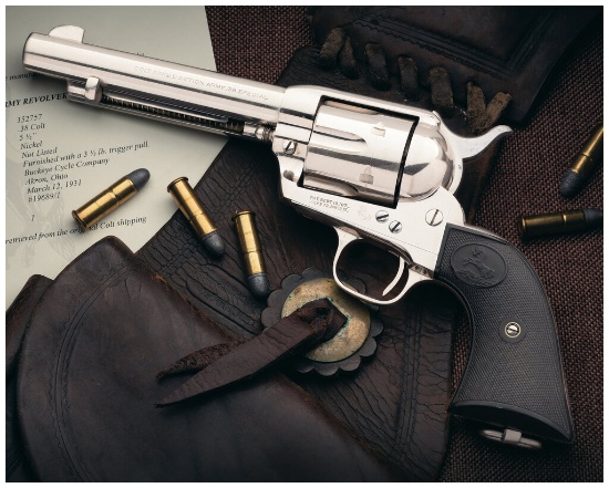 Special Order Pre-World War II .38 Special Colt SAA Revolver