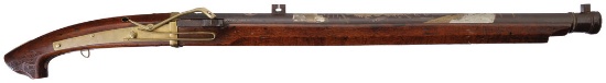 Inlaid Heavy Barrel Tanegashima Matchlock Arquebus