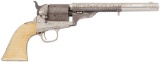 New York Engraved Colt Model 1871-72 Open Top Revolver