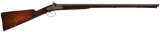 Engraved Joseph Manton Early Percussion Double Barrel Shotgun
