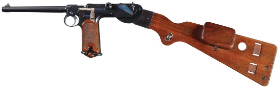 DWM Model 1893 Borchardt Semi-Automatic Pistol with Stock | Guns ...