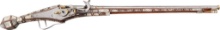 Extraordinary Engraved & Pearl Inlaid European Wheellock Pistol