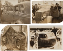 Four Photographs of the Iconic Bonnie & Clyde â€œDeath Car"