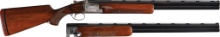 Engraved Belgian Browning Superposed Shotgun with Extra Barrel