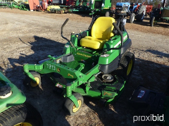 JOHN DEERE ZERO TURN Z TRACK PRO MOWER, MODEL#Z920A w/ 7 IRON PRO 60'' DECK