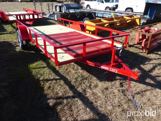 2018 CTS UTILITY TRAILER MODEL#76X14G SN#55JBU1411IT000075