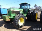 JOHN DEERE 4960 TRACTOR 4WD CAB AND AIR WITH DUALS VIN#RW4960P007411