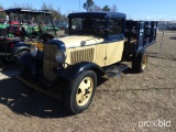 1932 FORD STAK B ANTIQUE PICK-UP, VIN#BB5201943 (MILEAGE: EXEMPT)