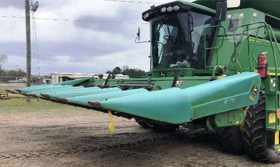 JOHN DEERE 893 8-ROW CROP HEADER, 30'' SPACE