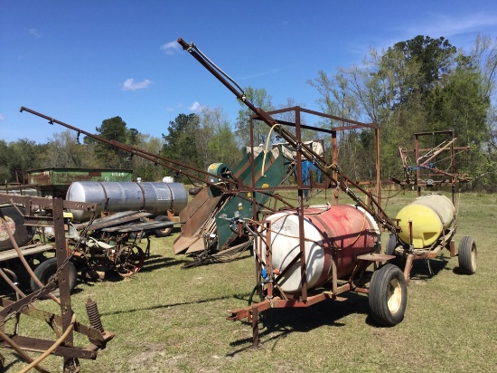 HARDEE 200 GALLON PULL-TYPE SPRAYER