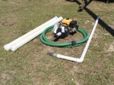 MAXX GASOLINE PUMP W/ SUCTION HOSE & PIPE