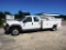 2007 FORD F-550 CREW CAB SERVICE TRUCK W/ LADDER RACK, 4X4, DIESEL VIN# 1FD