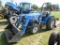 NEW HOLLAND TC35A TRACTOR W/ BUSHHOG 3045 LOADER, 4WD, OPEN-STATION