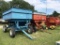 BLUE 500 BUSHEL GRAIN TRAILER W/ 10-TON RUNNING GEAR