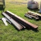 PALLET OF ANGLE IRON & (2) CHANNEL IRON