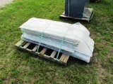 (1) PALLET PLASTIC SHEETS