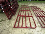 16' RED PANEL GATE