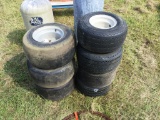 (7) GO CART TIRES ROW 5 - TREE