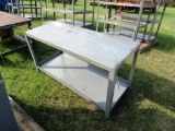 4X2 HEAVY DUTY SHOP TABLE