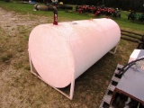 500 GALLON WHITE FUEL TANK