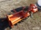 6' ORANGE PTO TILLER **LIKE NEW**