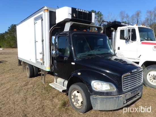 2005 FREIGHTLINER W/ REFRIG. BODY, DIESEL MOTOR VIN#1FVACWDD15HU28555 (ODOMETER SHOWS: 230,904 - NOT
