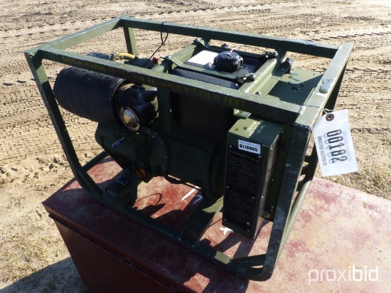 MILITARY 2000 WATT PORTABLE GENERATOR