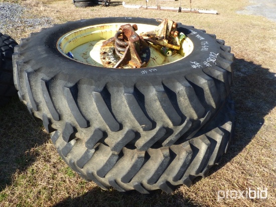 18X4X42'' DUALS W/ HUBS