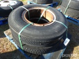 (2) 9.00 R20 TIRES & RIM