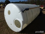 2,000 GALLON WHITE PLASTIC TANK ON PALLET