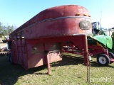 18' GOOSE NECK CATTLE TRAILER **NO TITLE**