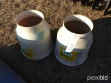 (2) COLE FERTILIZER DISK BOXES