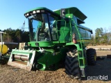 JOHN DEERE 9750STS COMBINE 4WD W/ DUALS VIN#H0975005690973 ENGINE HRS: 4,250 / SEP. HRS: 2,926