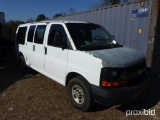 2007 CHEVY VAN W/ TOOL BIN VIN#1GCGG25V271126178 (ODOMETER SHOWS: 229,398 - ACTUAL MILEAGE )